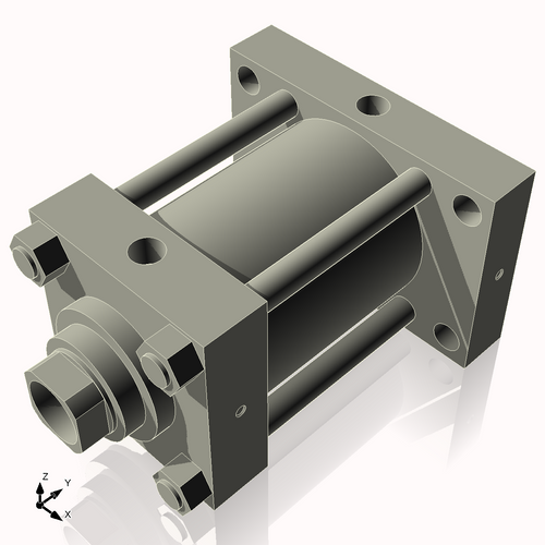 Isometric View of 5HHRHF4CCK2.5S4