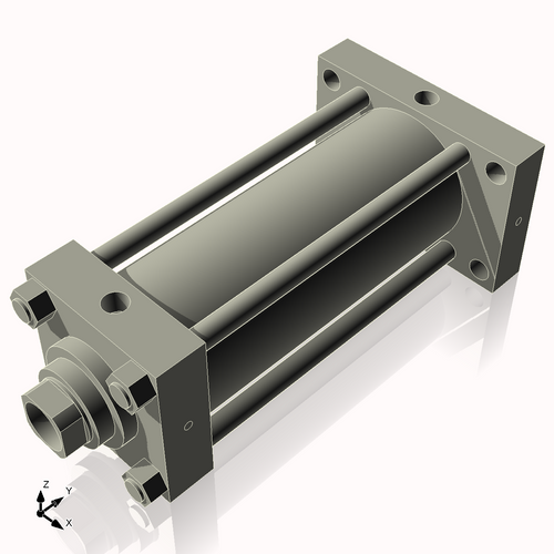 Isometric View of 5HHRHF11NCK2.5S4