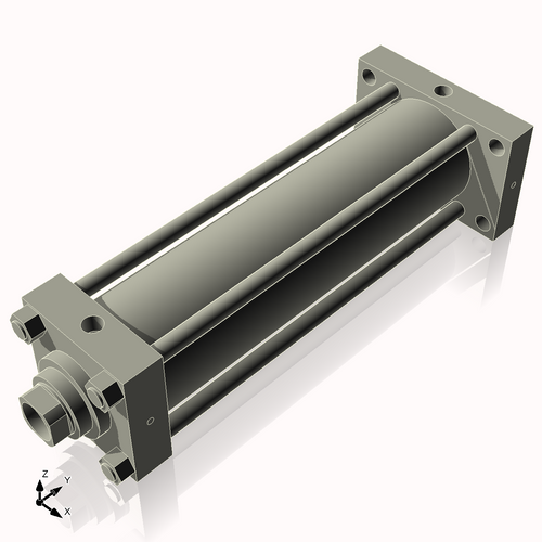 Isometric View of 5HHRHF18NCK2.5S4