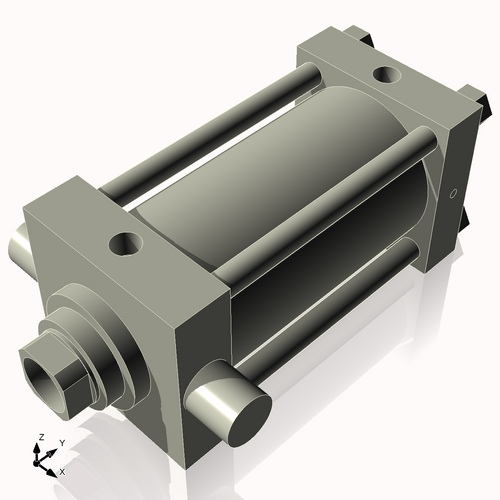 Isometric View of 5HHTF7NCK2.5S4