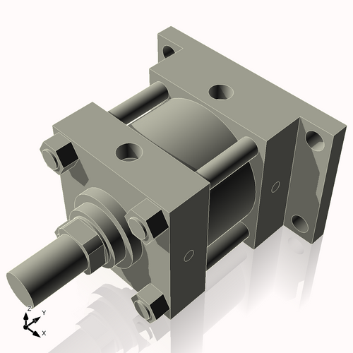 Isometric View of 6HHRF1NC