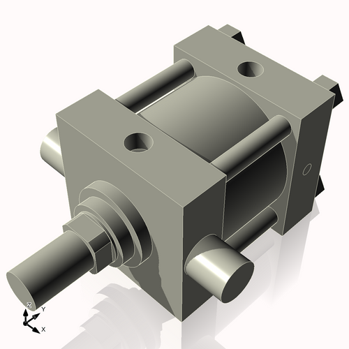 Isometric View of 6HHTF2CC