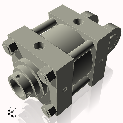 Isometric View of 6HHC1CCK3S4