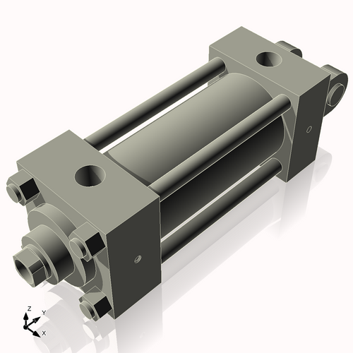 Isometric View of 2.5HHC4CCKS4