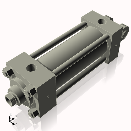 Isometric View of 2.5HHC5NCKS4