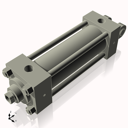 Isometric View of 2.5HHC6CCKS4
