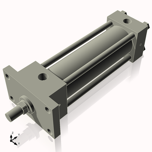 Isometric View of 2.5HHFF7CC