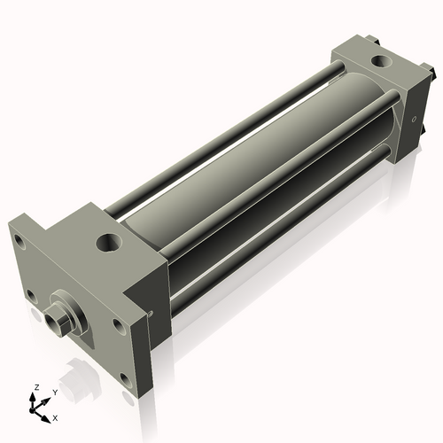 Isometric View of 2.5HHFF10CCKS4