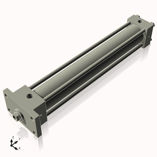 Isometric View of 2.5HHFF17CCKS4