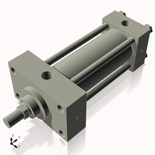 Isometric View of 2.5HHFHF5CC