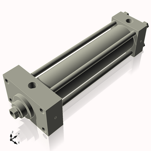 Isometric View of 2.5HHFHF10NCKS4