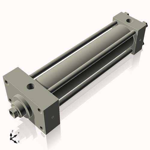 Isometric View of 2.5HHFHF11NCKS4