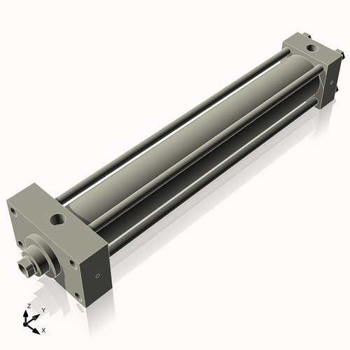 Isometric View of 2.5HHFHF17CCKS4