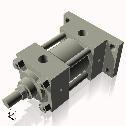 Isometric View of 2.5HHRF1CC