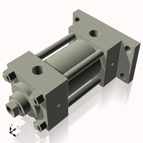 Isometric View of 2.5HHRF2CCKS4
