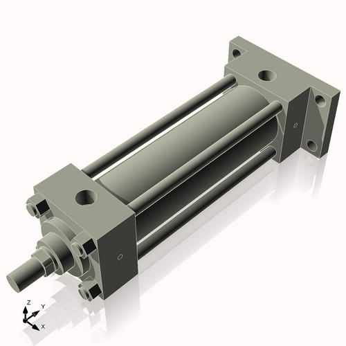 Isometric View of 2.5HHRF7NC