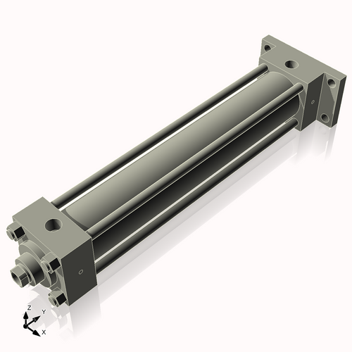 Isometric View of 2.5HHRF14NCKS4