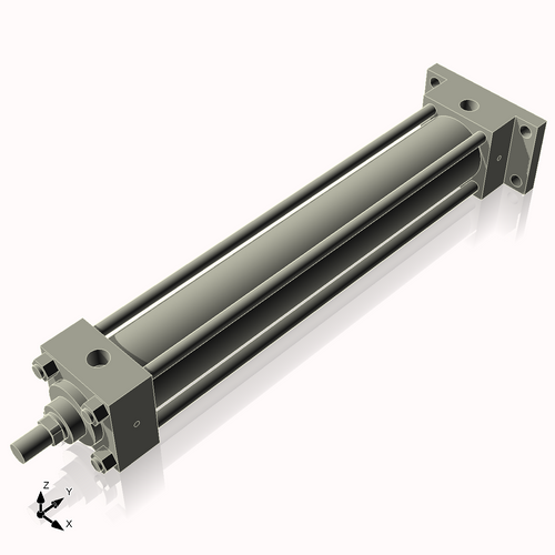 Isometric View of 2.5HHRF16NC