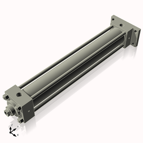 Isometric View of 2.5HHRF18CCKS4