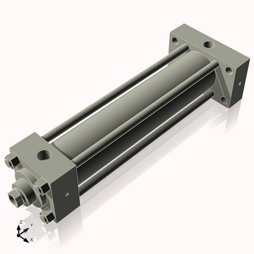 Isometric View of 2.5HHRHF11CCKS4