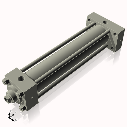 Isometric View of 2.5HHRHF12CCKS4