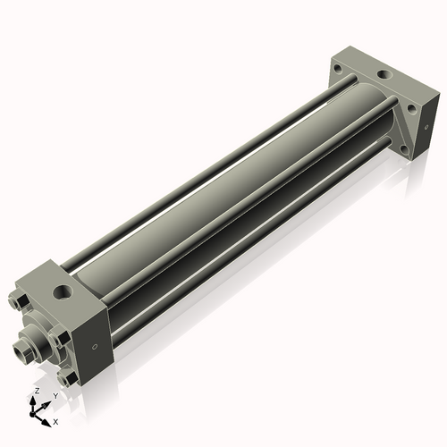 Isometric View of 2.5HHRHF17NCKS4