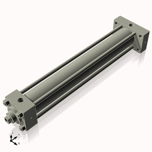 Isometric View of 2.5HHRHF18NCKS4