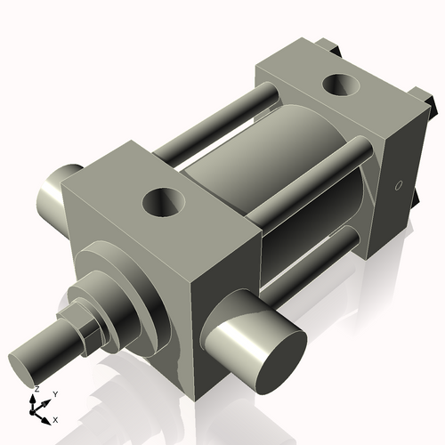 Isometric View of 2.5HHTF2NC