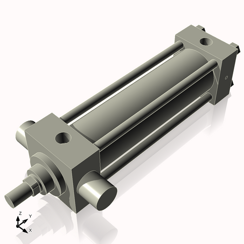 Isometric View of 2.5HHTF8NC