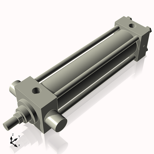 Isometric View of 2.5HHTF10NC