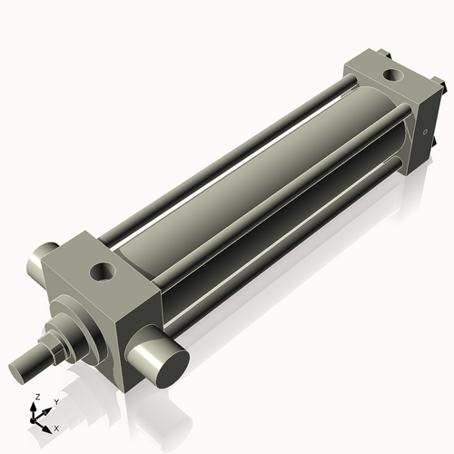 Isometric View of 2.5HHTF11CC