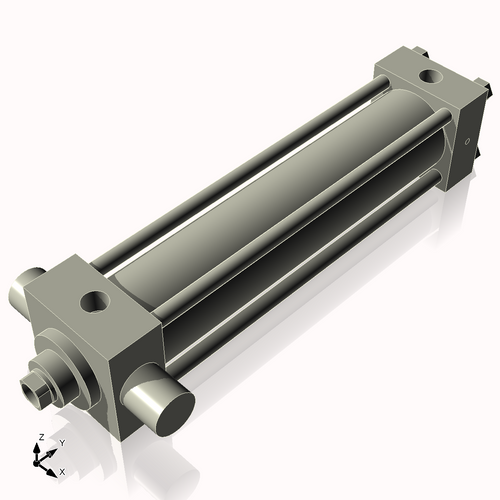 Isometric View of 2.5HHTF11CCKS4