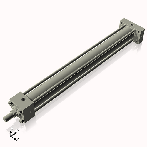 Isometric View of 2.5HHRHF27NCK1.375