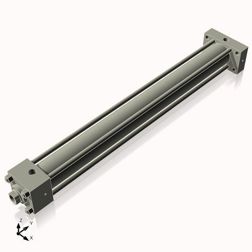 Isometric View of 2.5HHRHF27CCK1.375S4