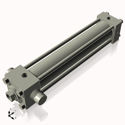 Isometric View of 2.5HHTF13CCK1.375S4