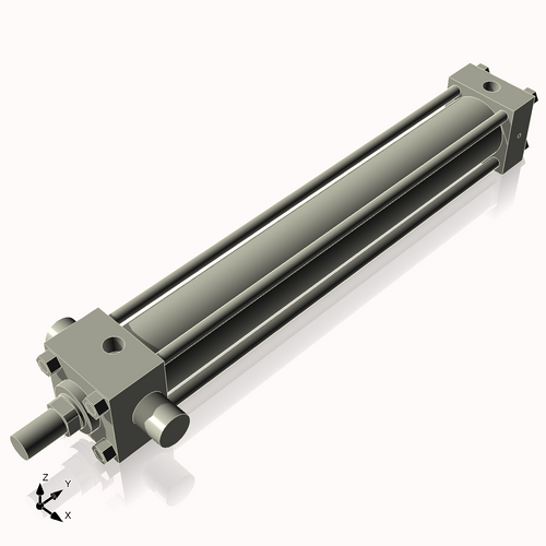 Isometric View of 2.5HHTF18NCK1.375