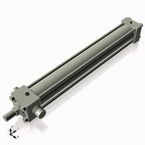 Isometric View of 2.5HHTF21CCK1.375