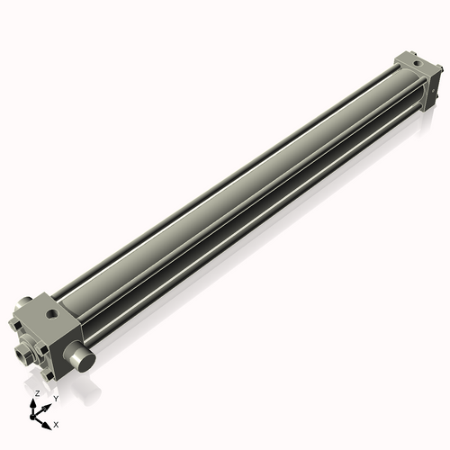 Isometric View of 2.5HHTF33CCK1.375S4