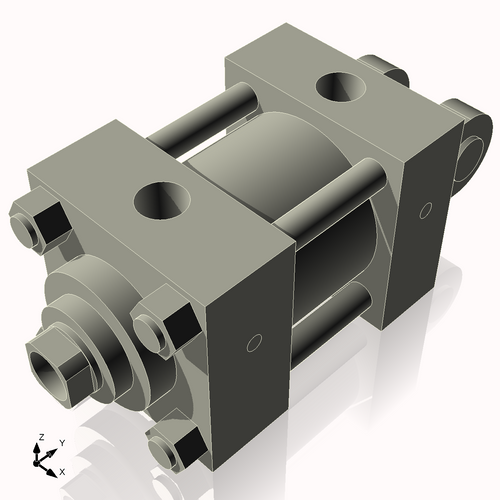 Isometric View of 3.25HHC1NCKS4