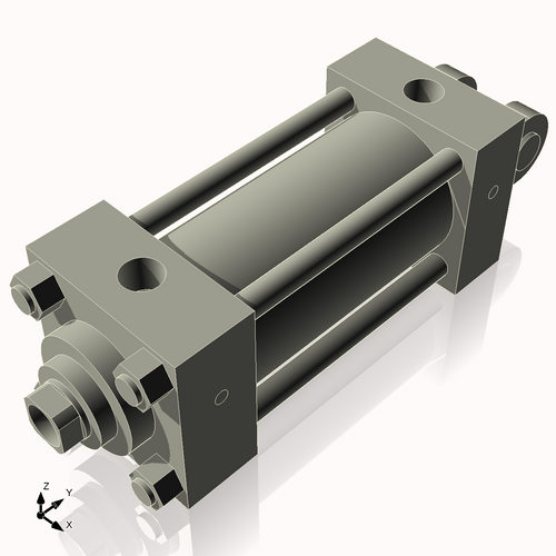 Isometric View of 3.25HHC5NCKS4