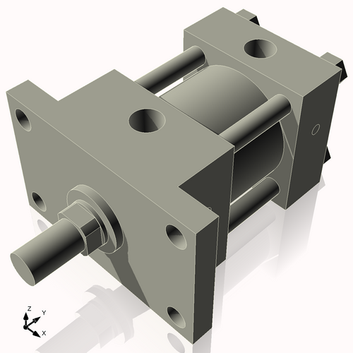Isometric View of 3.25HHFF1NC