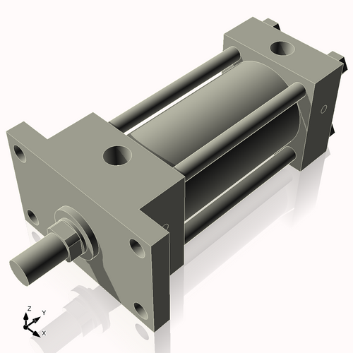 Isometric View of 3.25HHFF5NC
