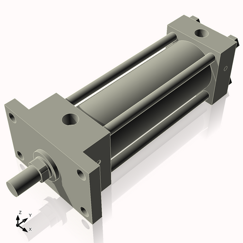 Isometric View of 3.25HHFF8CC