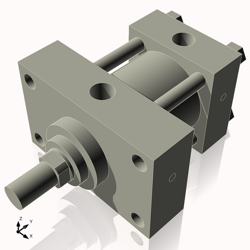 Isometric View of 3.25HHFHF1CC
