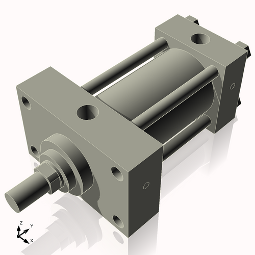 Isometric View of 3.25HHFHF4NC