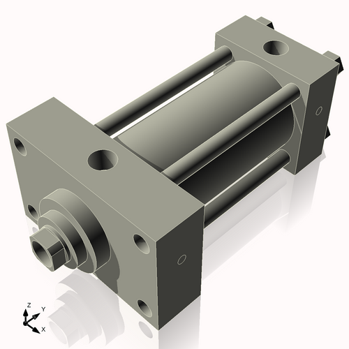 Isometric View of 3.25HHFHF5CCKS4