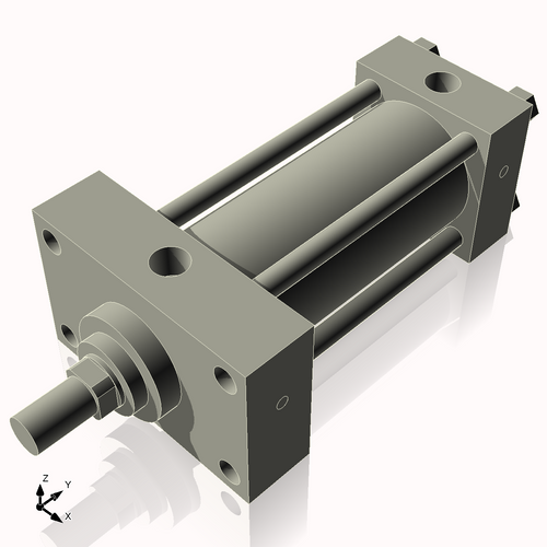Isometric View of 3.25HHFHF6NC