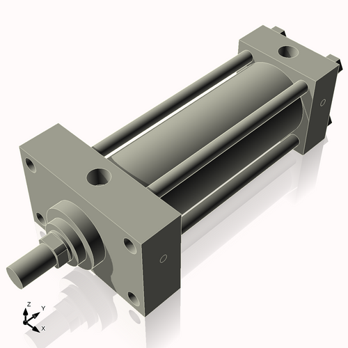 Isometric View of 3.25HHFHF8CC