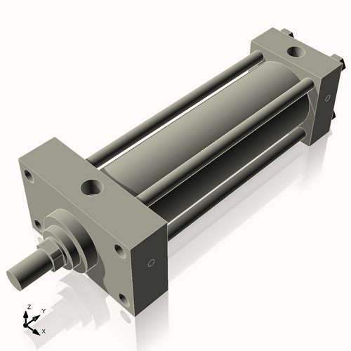 Isometric View of 3.25HHFHF10CC