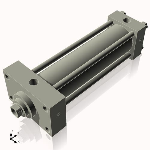 Isometric View of 3.25HHFHF11NCKS4